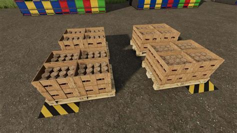 Its set up to be stored, but nothing spawns. . Fs22 pallets not spawning